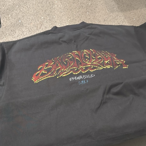 Balenciaga Tee Short Sleeve Large - Picture 3 of 3